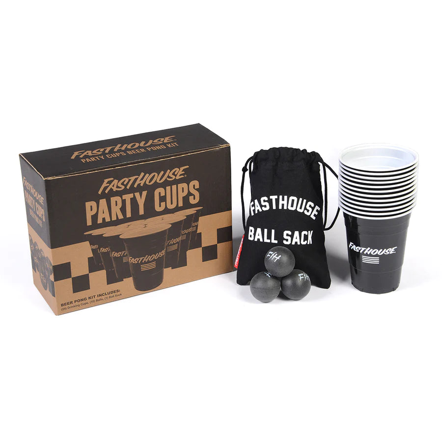 Party Cups Beer Pong Kit - Black