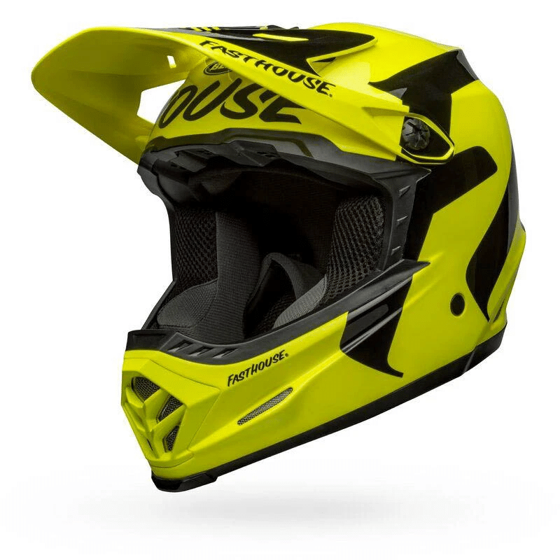 Bell Fasthouse Full-9 Fusion MIPS MTB Helmet - Black/Hi-Viz