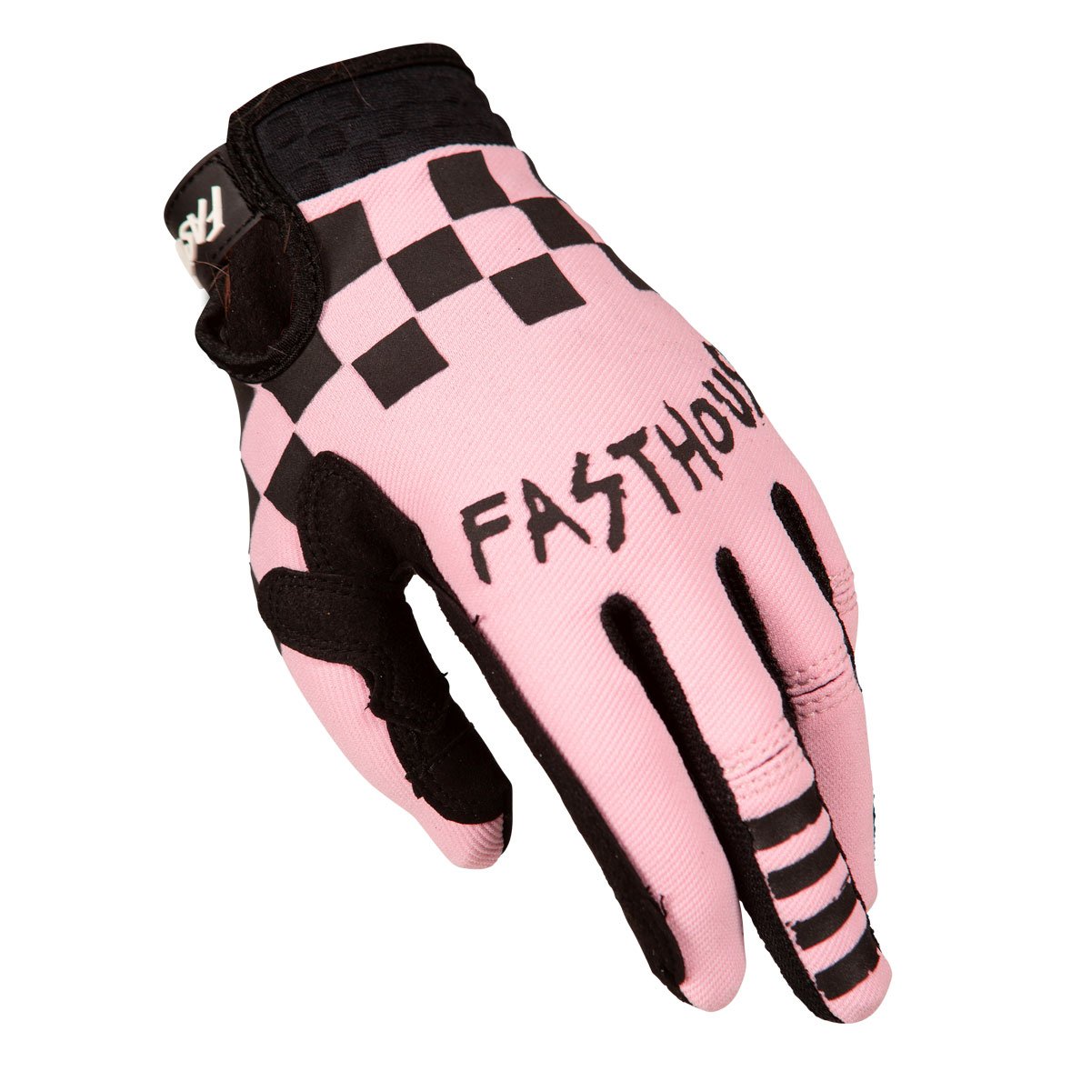 Speed Style Punk Glove - Black/White/Pink