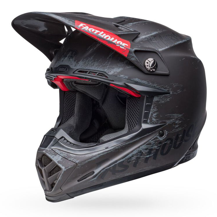 Bell Fasthouse Mojave Moto 9S Helmet - Matte Black/Gray