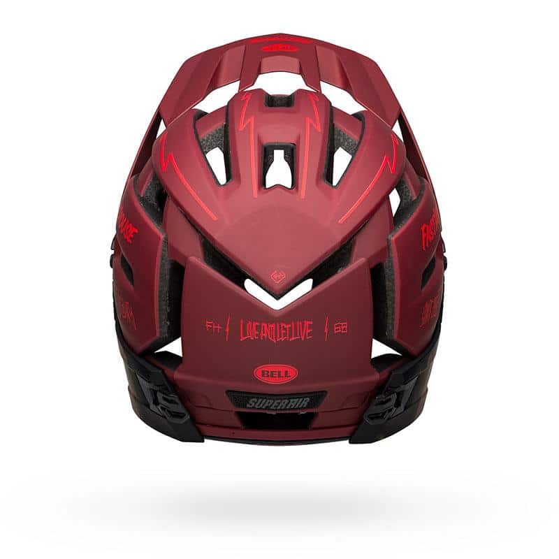 Bell Fasthouse Super Air R Spherical Helmet - Red/Black