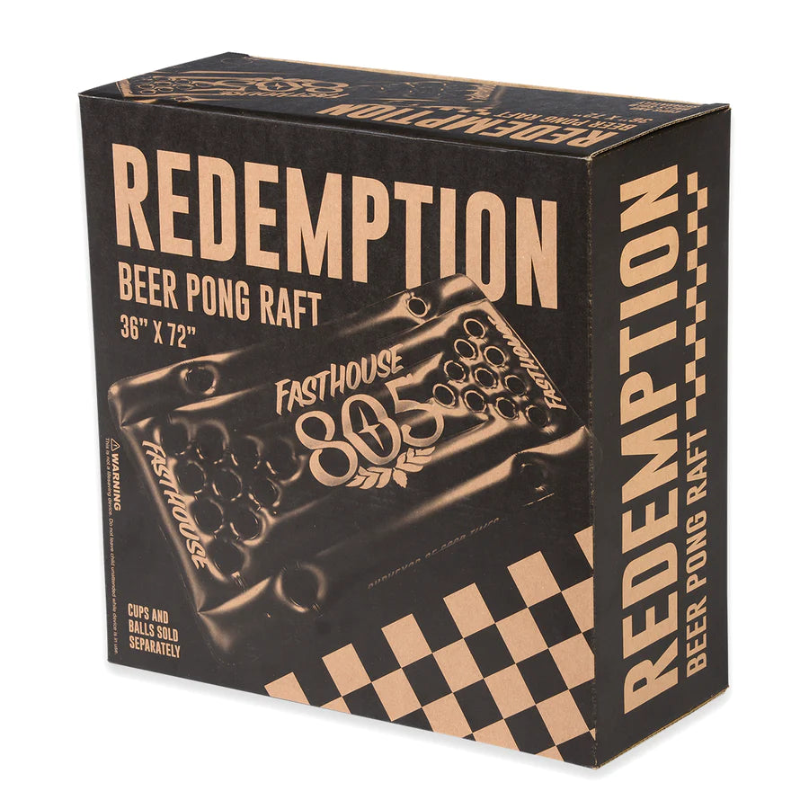 Redemption Beer Pong Raft - Black