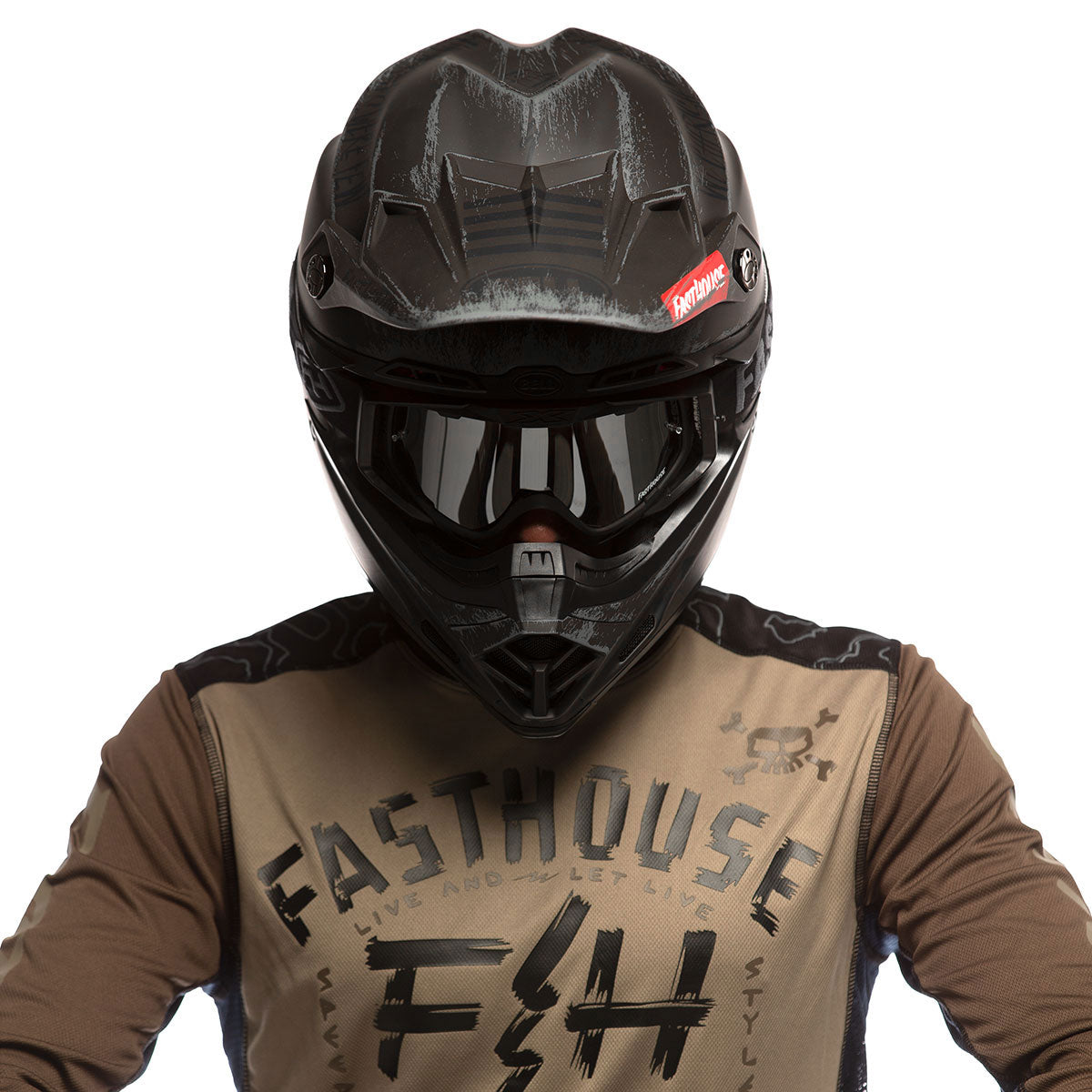 Bell Fasthouse Mojave Moto 9S Helmet - Matte Black/Gray