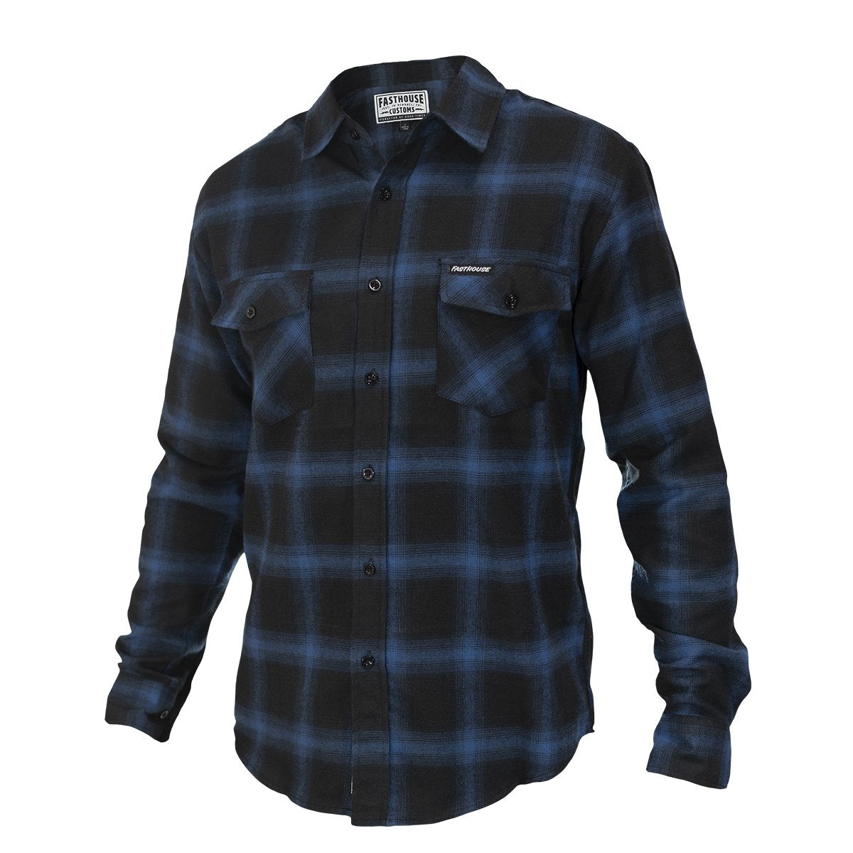 Saturday Night Special Flannel - Blue/Black